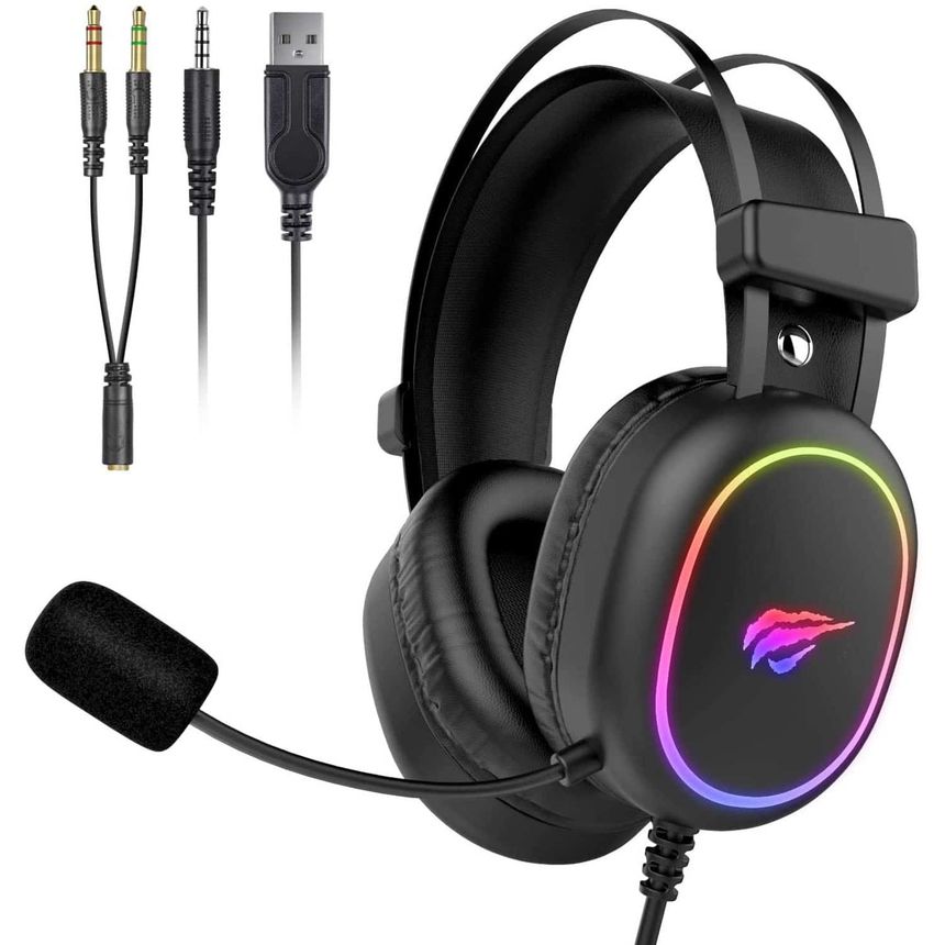 Headset Gaming Stereo + Mic